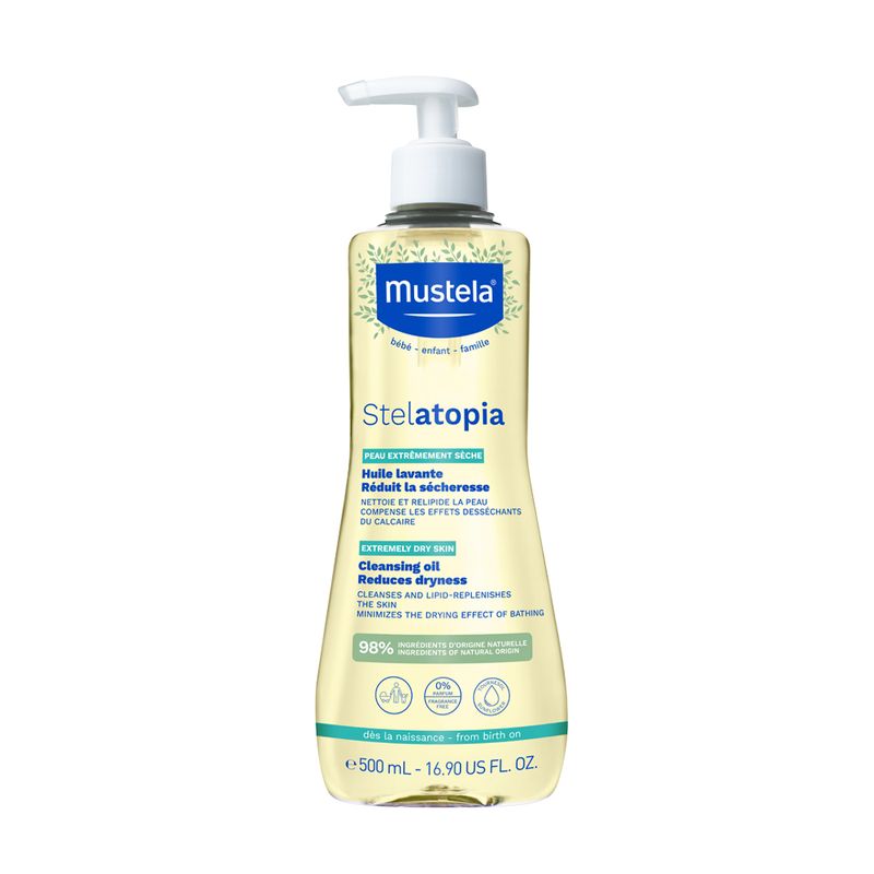 Mustela Stelatopia Oleo de banho 500ml 1