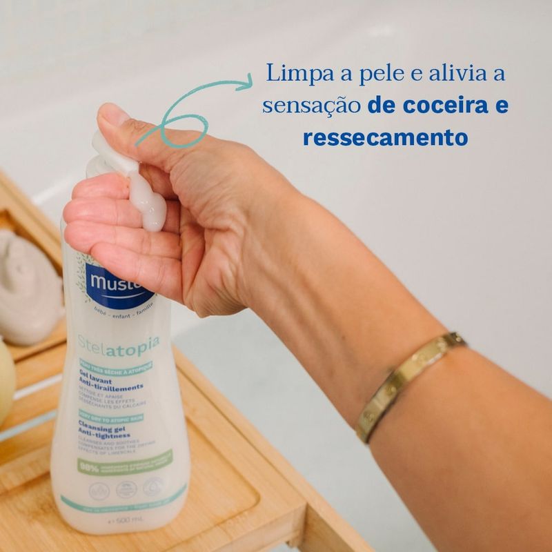 Mustela Stelatopia Gel Lavante 500ml 4