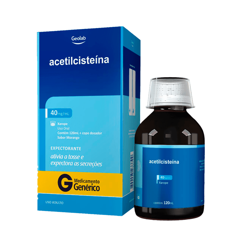 acetilcisteina 40mg-mL NOVA