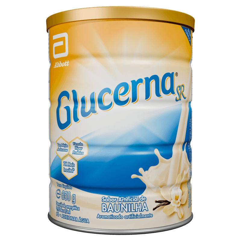 Fórmula para Nutrição Baunilha Glucerna SR - 850g