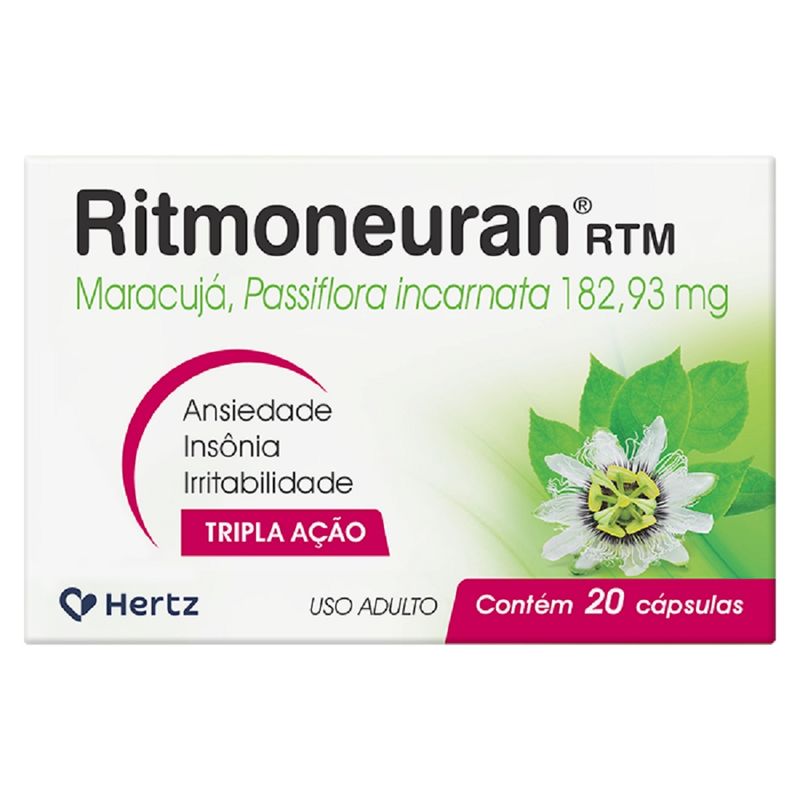Ritmoneuran RTM 182,93 20 Capsulas
