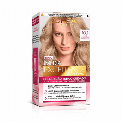 Tinta de Cabelo Imedia Excellence 6.66 Vermelho Intenso - FARMALIFE