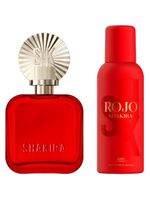 Kit Shakira Rojo Eau De Parfum - Perfume Feminino 80ml + Desodorante 150ml