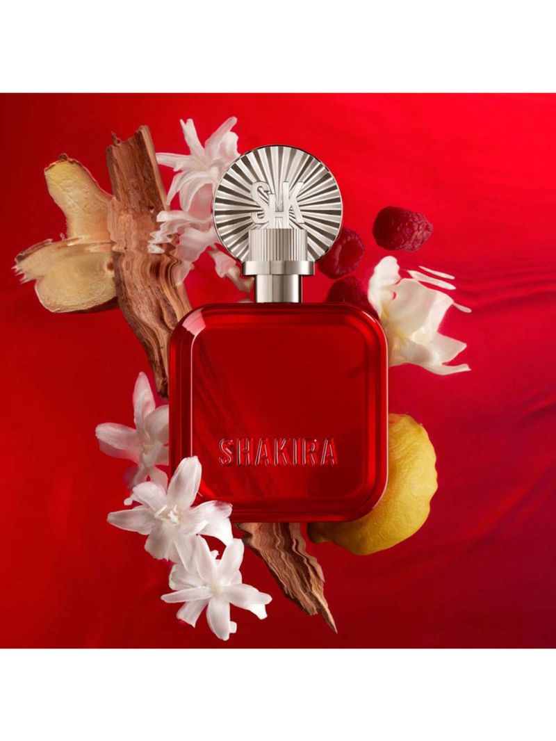 Kit Shakira Rojo Eau De Parfum - Perfume Feminino 80ml + Desodorante 150ml