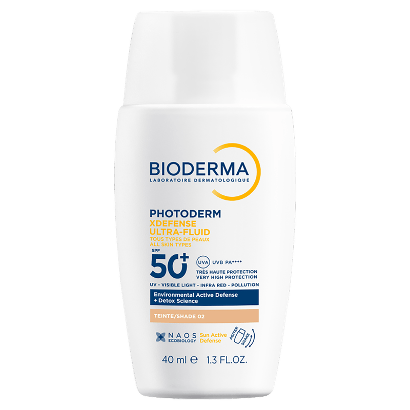 Protetor-Solar-Facial-com-Cor-02-FPS-60-Bioderma-Photoderm-XDefense-Ultra-Fluid-Caixa-40ml