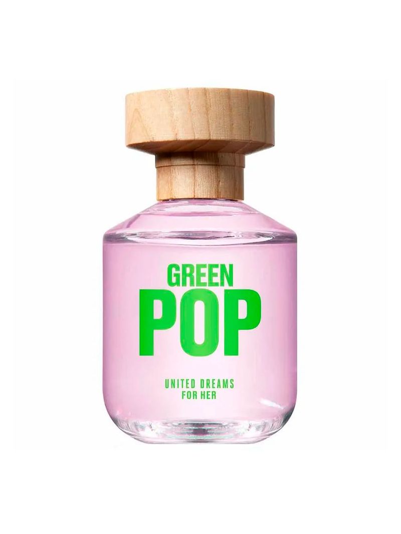 Benetton United Dreams Green Pop Le25 Her Eau de Toilette - Perfume Feminino 80ml