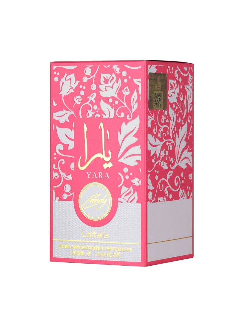 Lattafa Yara Candy Pure Concentrated Perfume Oil - Perfume Feminino 20ml