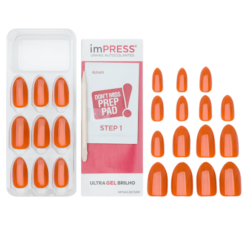 Unha-Postica-Autocolante-Mostarda-Amendoada-Kiss-New-York-Impress-Caixa-30-Unidades