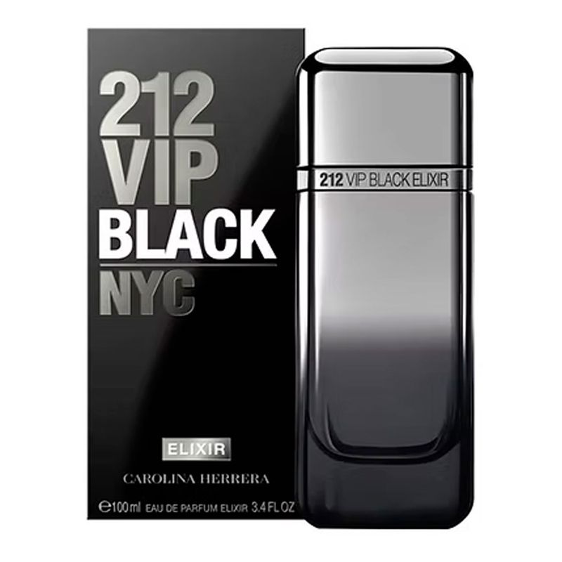 Carolina Herrera 212 Vip Black Elixir Eau De Parfum - Perfume Masculino 100ml