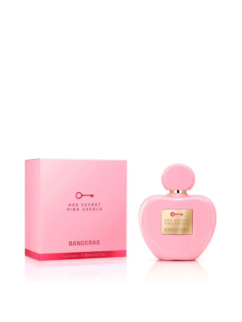 Antonio Banderas Her Secret Pink Absolu Edp - Perfume Feminino 80ml