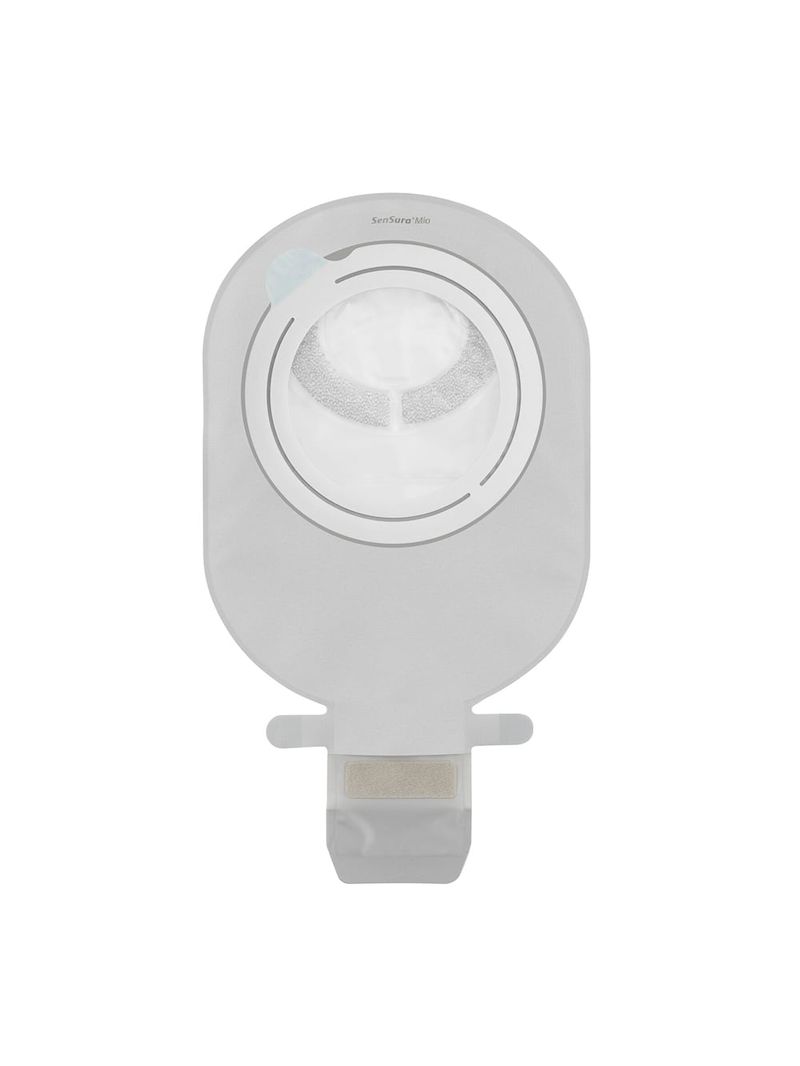 SenSura Mio Max 2 Peças Flex Drenável Cinza 90mm - 30 Unidades