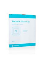 Curativo Biatain Silicone Ag 10x10 - 5 Unidades