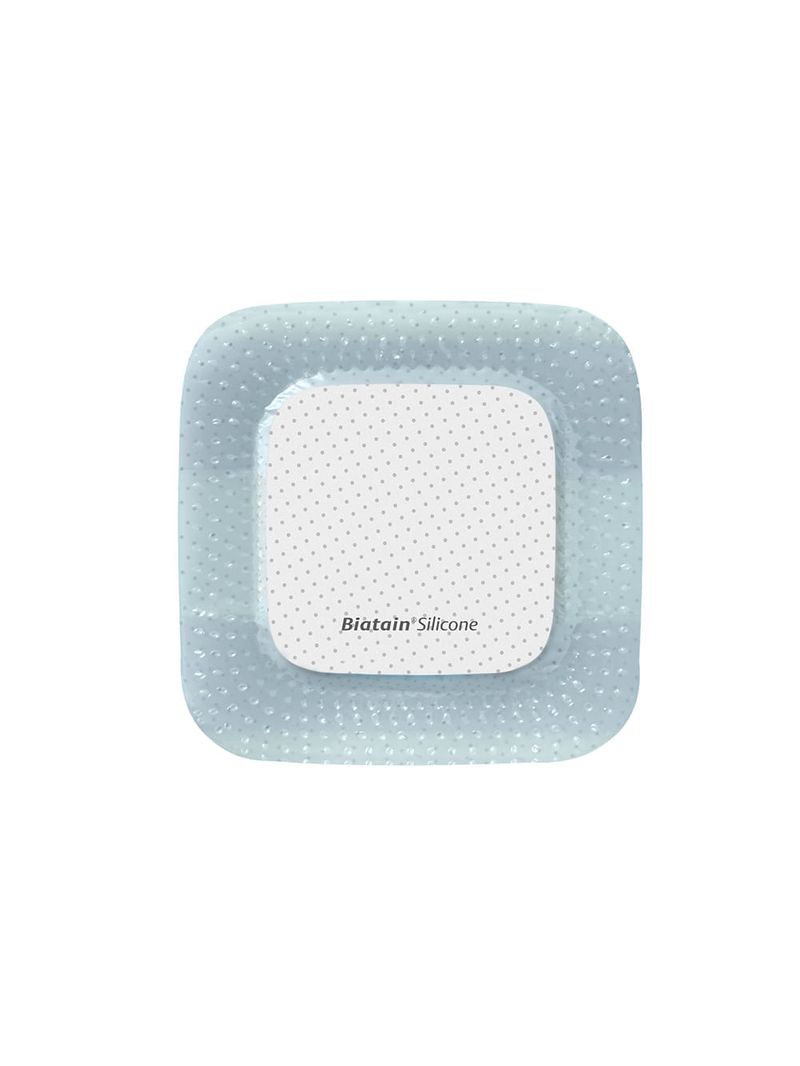 Curativo Biatain Silicone 7,5x7,5 - 10 Unidades