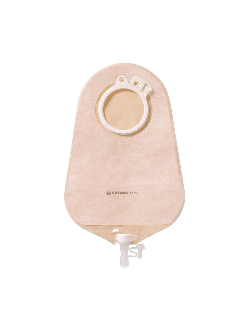 Alterna 2 Peças Bolsa Uro Transparente 40mm Maxi - 20 Unidades