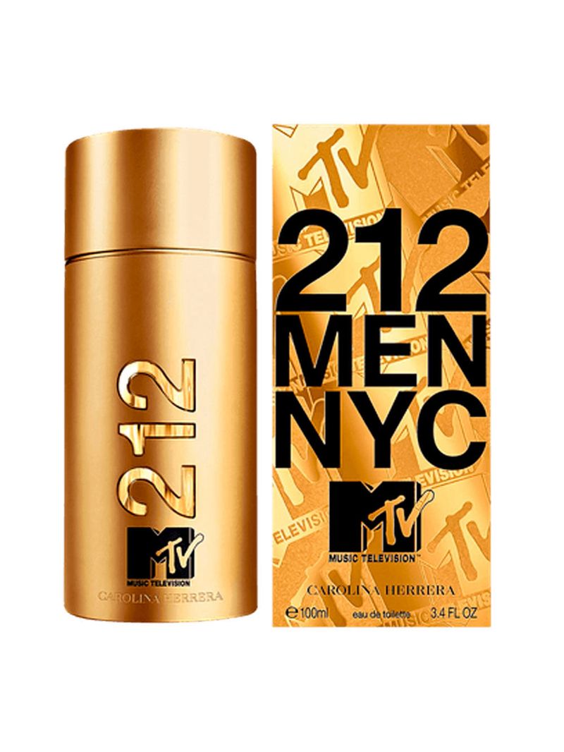 Carolina Herrera 212 Men NYC MTV Eau de Toilette - Perfume Masculino 100ml