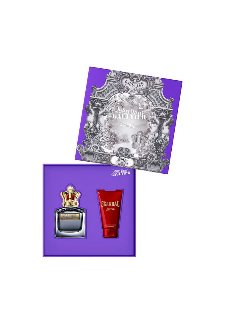Kit Jean Paul Gaultier Scandal Pour Homme Masculino - Edt 100ml + Shower Gel 75ml