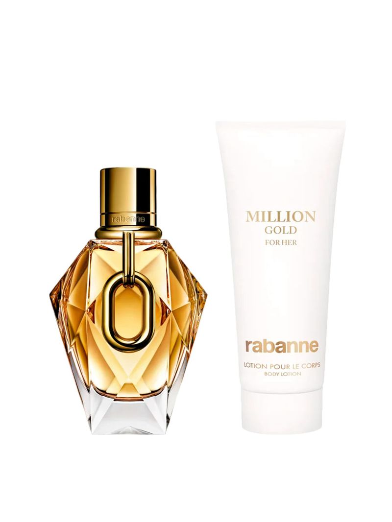 Kit Rabanne Million Gold For Her - EDP 90ml + BL 100ml