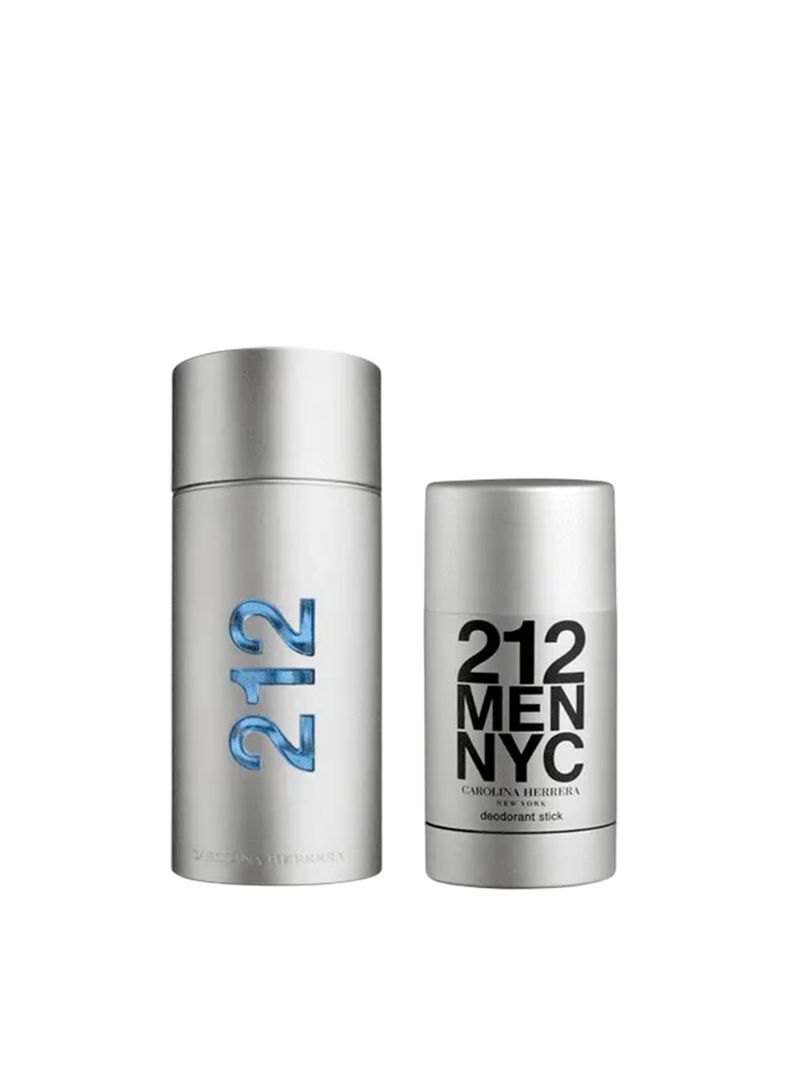 Kit Carolina Herrera 212 Men - Eau de Toilette 100ml + Desodorante 75ml