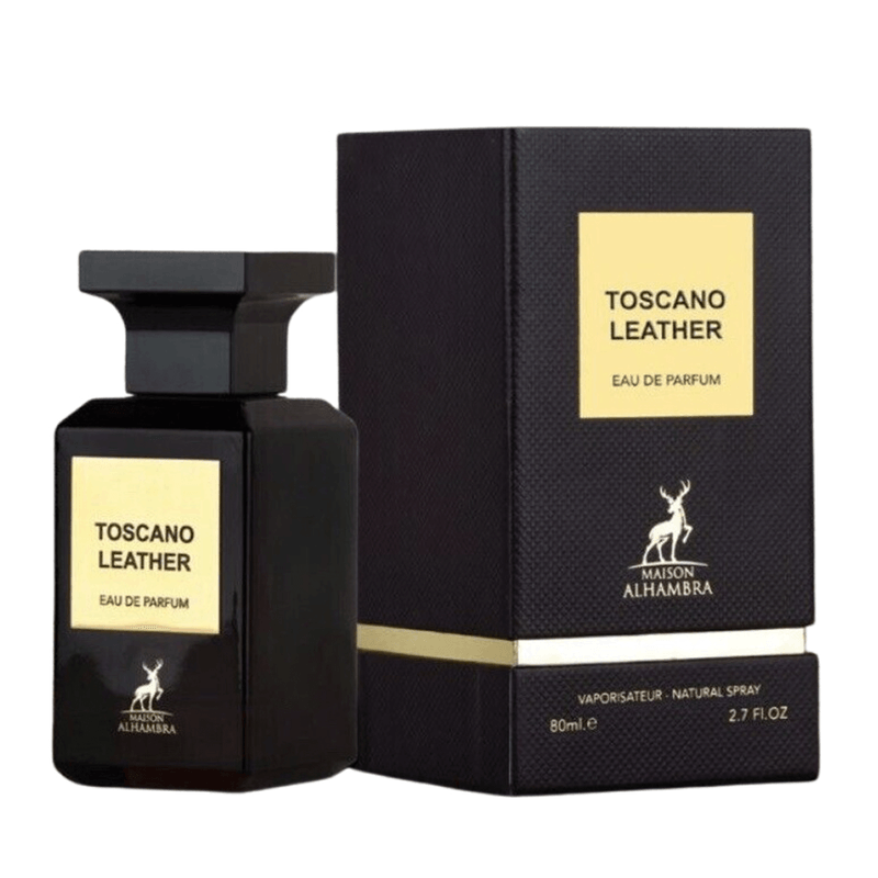 Maison Alhambra Toscano Leather Eau de Parfum - Perfume Masculino 80ml