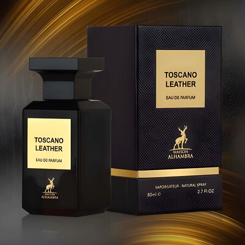 Maison Alhambra Toscano Leather Eau de Parfum - Perfume Masculino 80ml