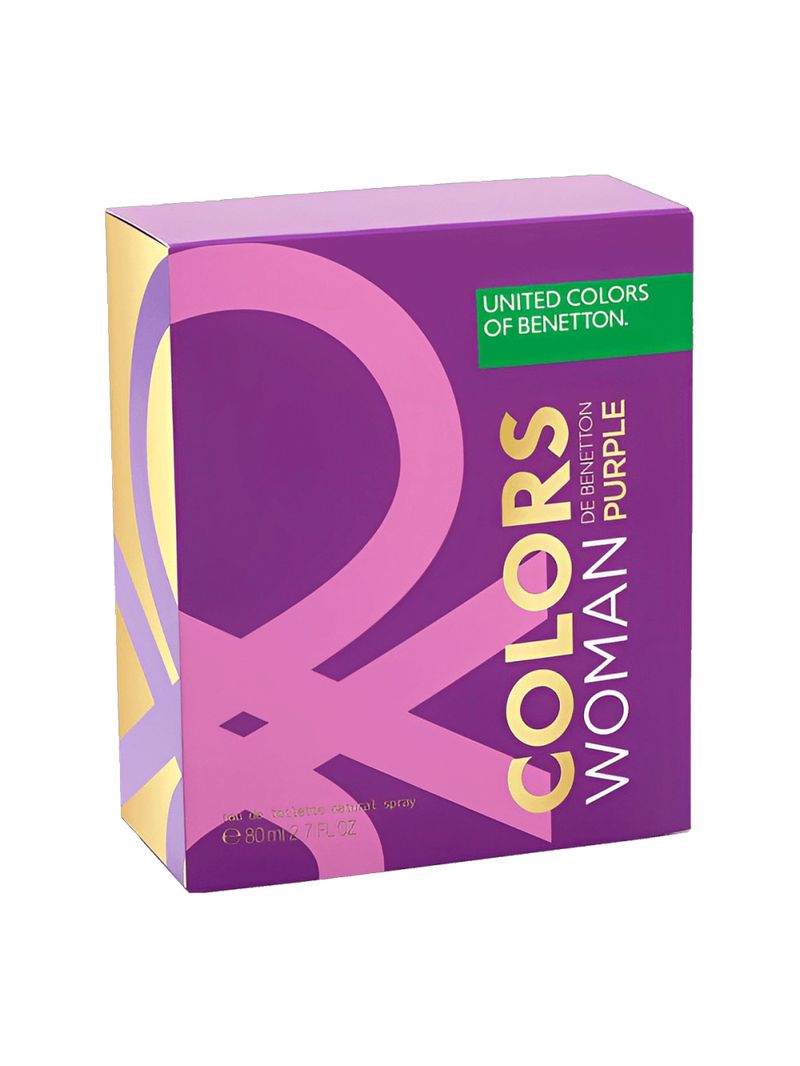 Benetton Colors Purple Eau de Toilette - Perfume Feminino