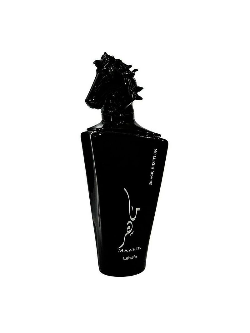 Lattafa Maahir Black Edition  Eau de Parfum  - Perfume Unissex  100ml