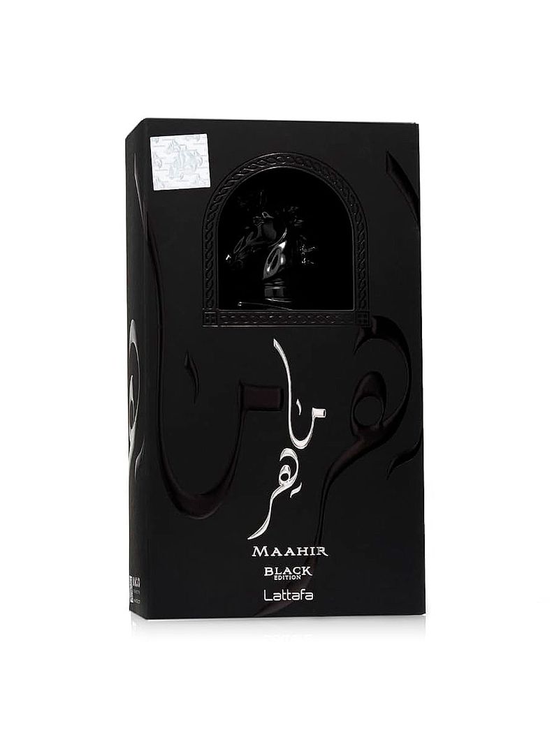 Lattafa Maahir Black Edition  Eau de Parfum  - Perfume Unissex  100ml