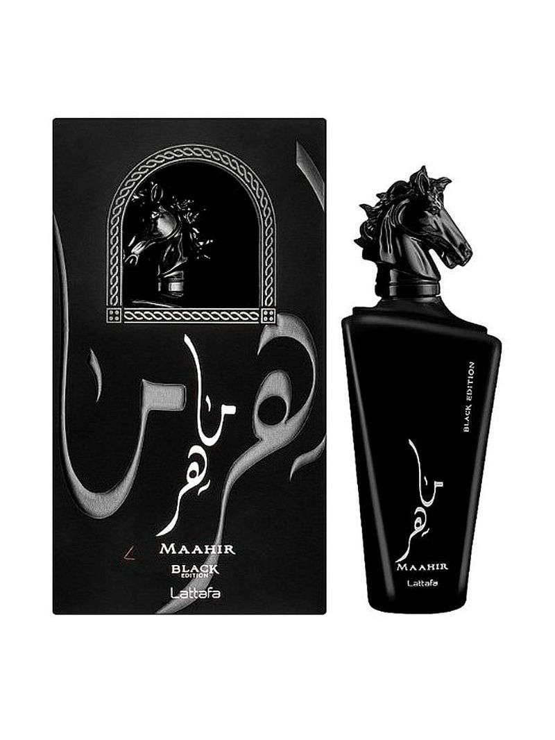 Lattafa Maahir Black Edition  Eau de Parfum  - Perfume Unissex  100ml