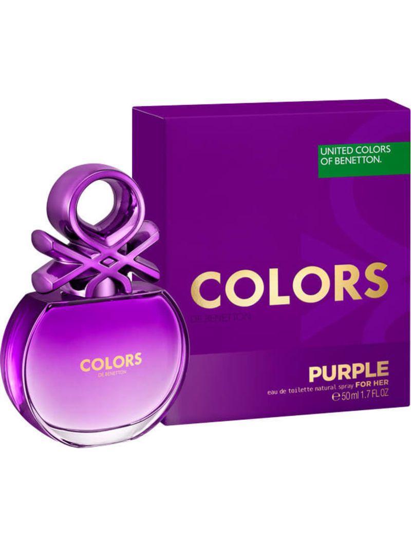 Benetton Colors Purple Eau de Toilette - Perfume Feminino