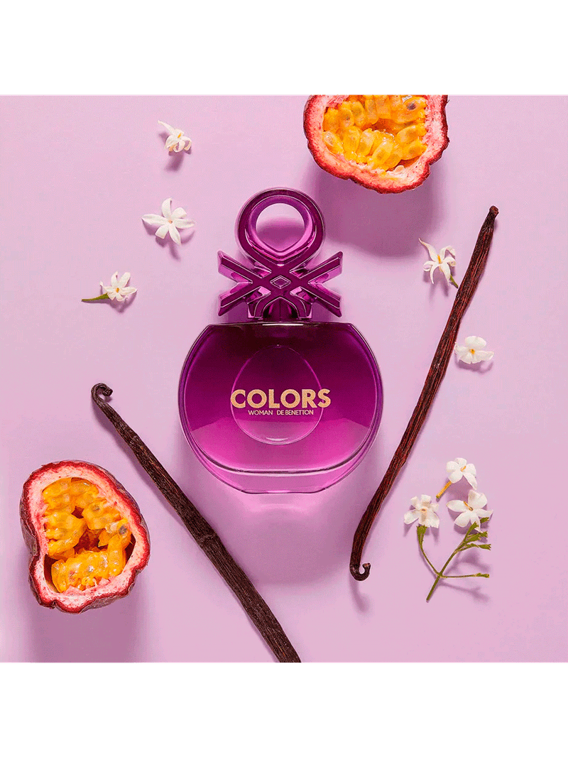 Benetton Colors Purple Eau de Toilette - Perfume Feminino