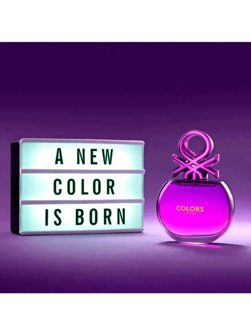 Benetton Colors Purple Eau de Toilette - Perfume Feminino