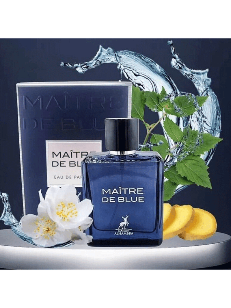 Maison Alhambra Maître de Blue Eau de Parfum - Perfume Masculino 100ml