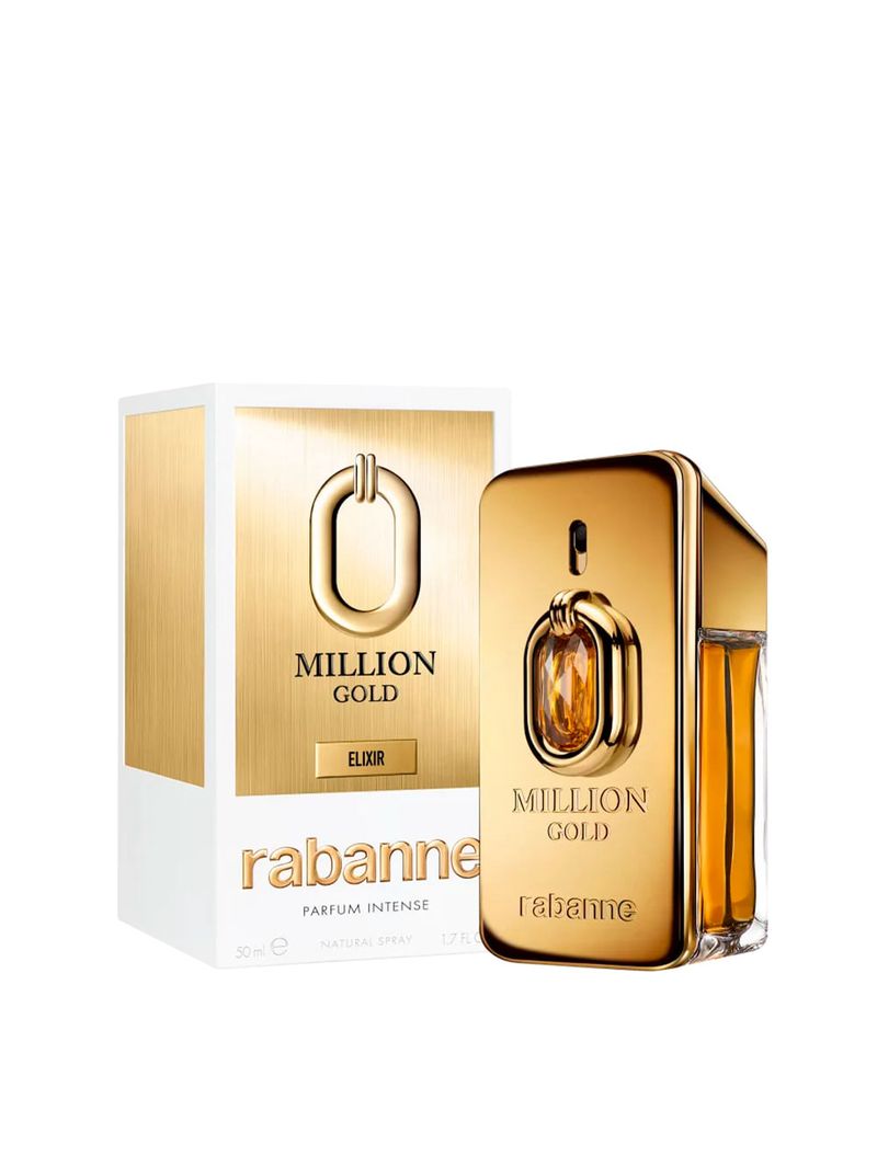 Rabanne Million Gold Elixir Parfum Intense - Perfume Masculino