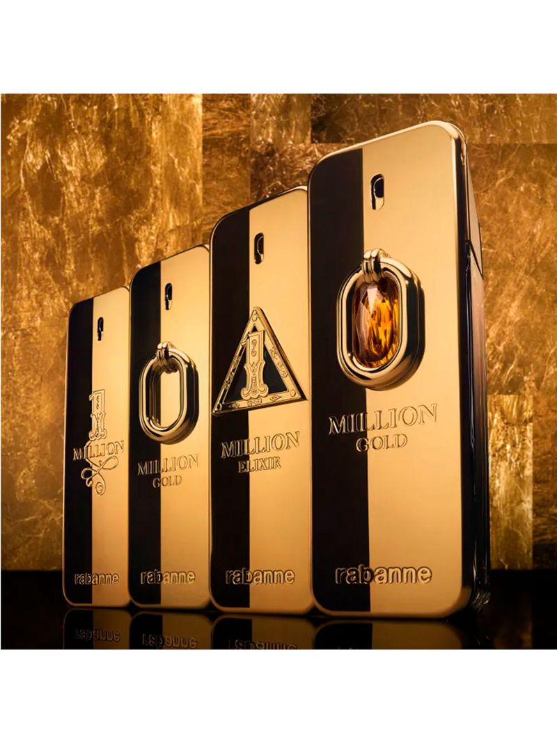 Rabanne Million Gold Elixir Parfum Intense - Perfume Masculino
