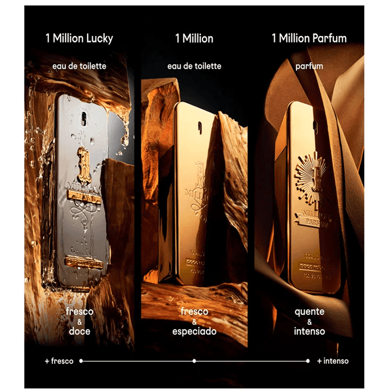 Paco Rabanne One Million Eau de Toilette - Perfume Masculino
