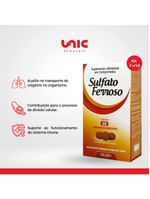 Kit 3 Sulfato Ferroso 60 Comprimidos - Arte Nativa