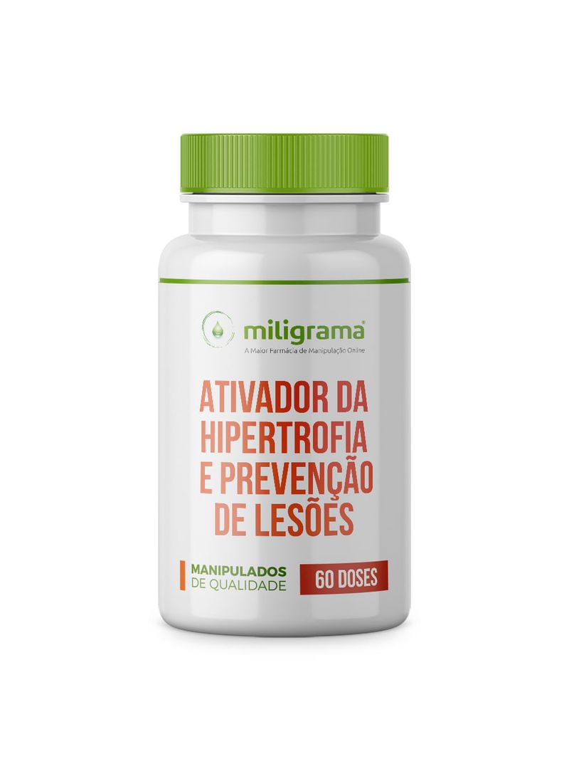 Ativador da hipertrofia e prevenção de lesões 60 doses