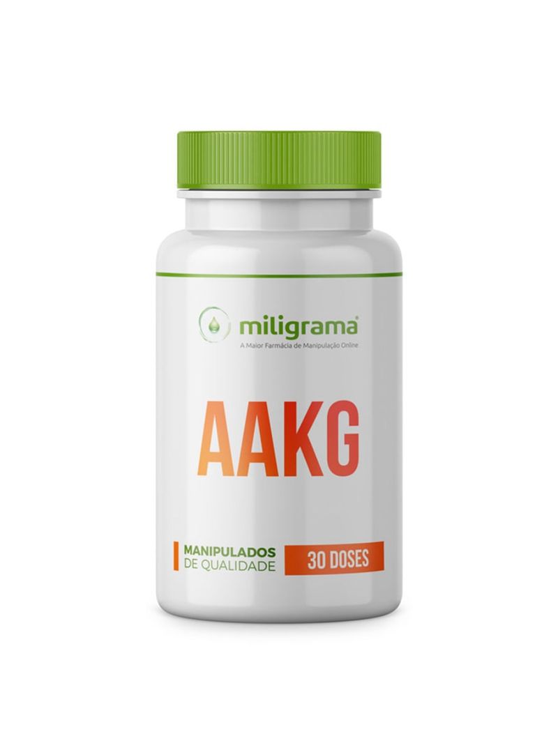 AAKG Arginina Alfa Cetoglutarato 1500mg 30 doses - Musculação Total