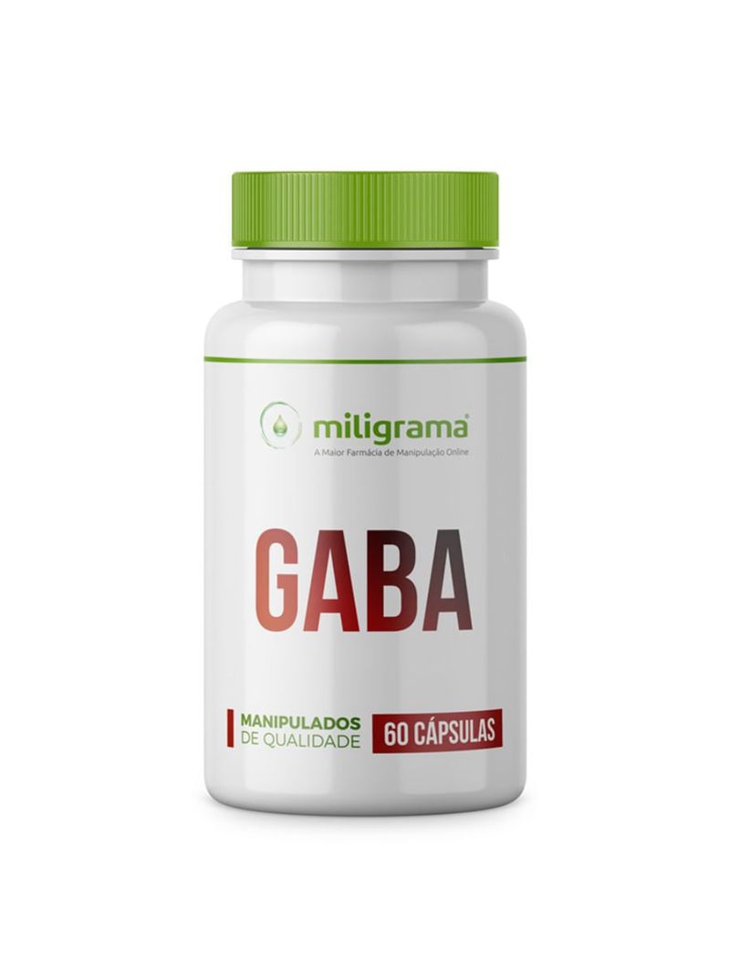 GABA 400mg 60 Cápsulas