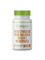 Fitoestrógeno para melhora óssea e menopausa 30 doses
