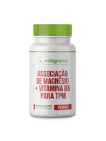 Associação de Magnésio + Vitamina B6 para TPM 60 doses