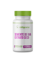 Semente de Uva Extrato Seco 300mg 30 Cápsulas
