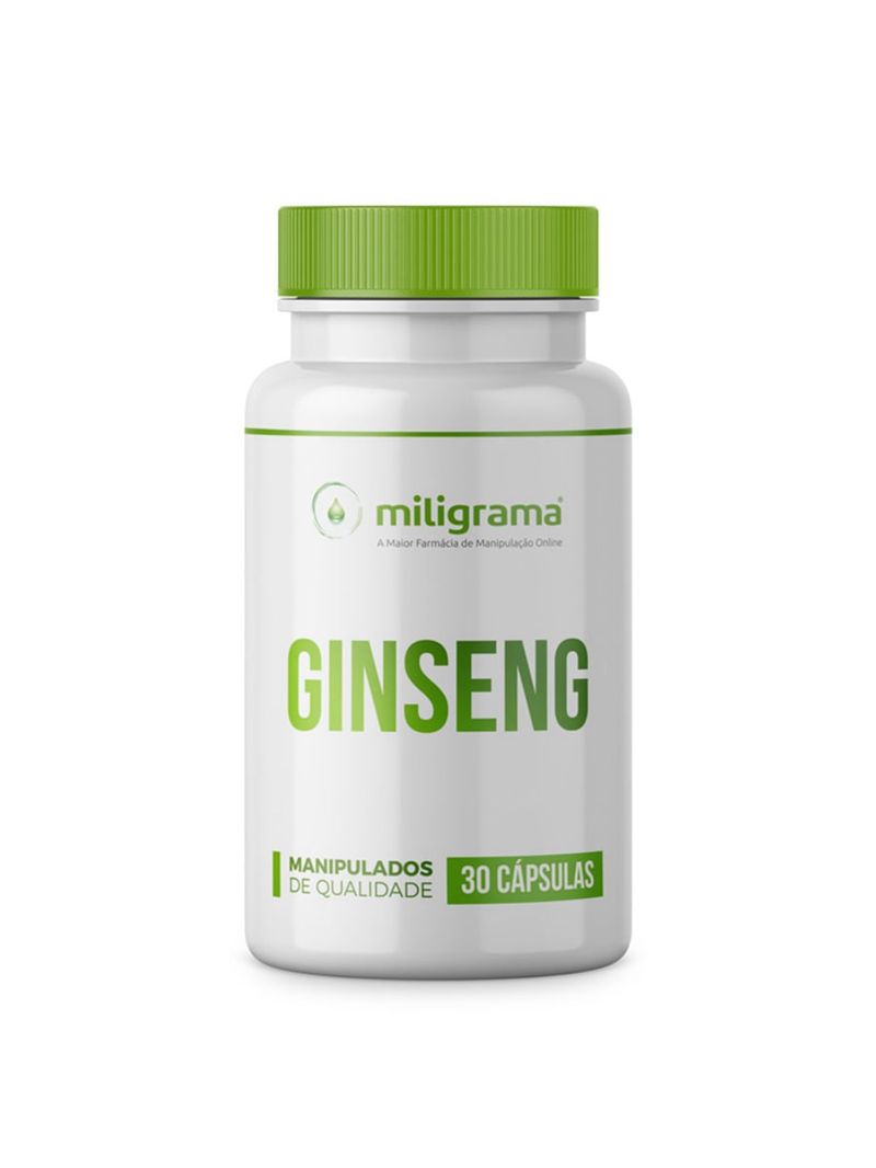 Ginseng 300mg Energético 30 Cápsulas