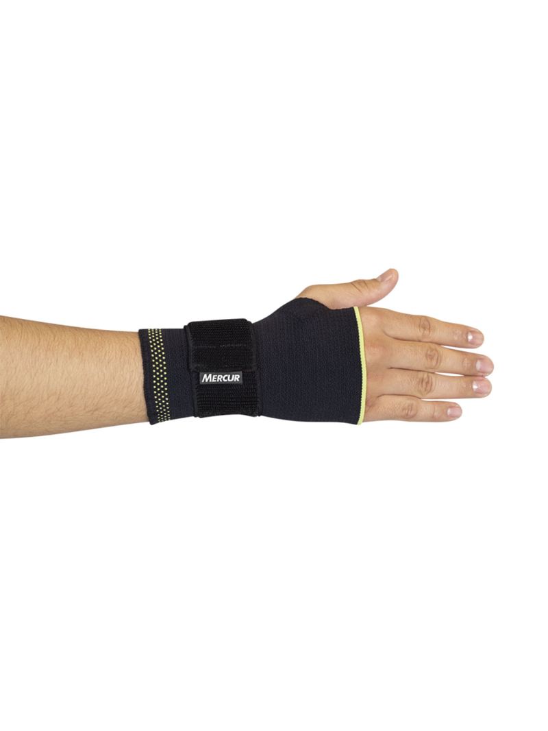 Munhequeira de Compressão Elástica com Tala Mercur - Mão Esquerda - P