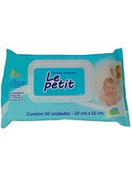 Toalhinhas Umedecidas Le Petit Geriatex - Com 50 unidades