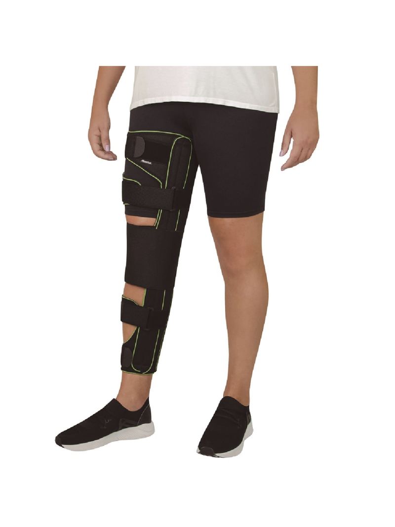 Imobilizador Ergonômico Longo para Joelho Estreito Mercur - Tamanho P