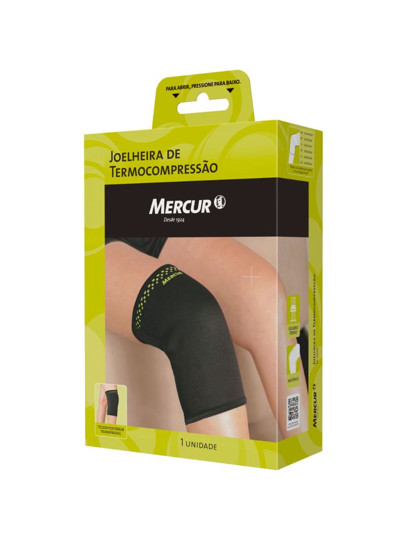 Joelheira de Termocompressão Mercur - Tamanho GG