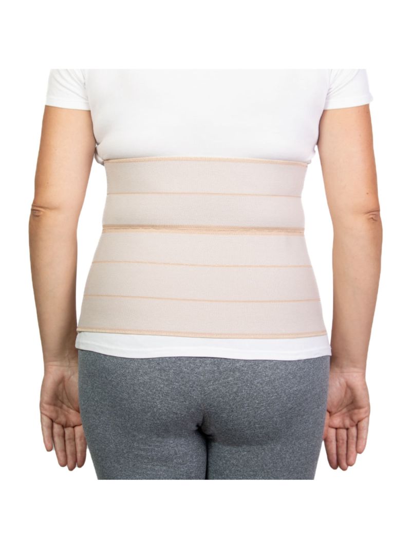 Cinta Abdominal com Fechamento Duplo Mercur Tam M 25x140cm