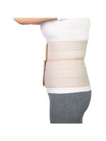 Cinta Abdominal com Fechamento Duplo Mercur Tam M 25x140cm