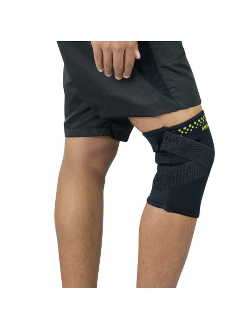 Joelheira de Termocompressão com Cintas Cruzadas Mercur - Tamanho P